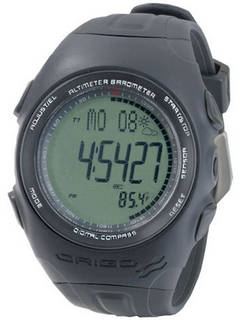 The Rendezvous Peak altimeter watch from Origo measures altitude in one-foot increments. (photo: Origo)