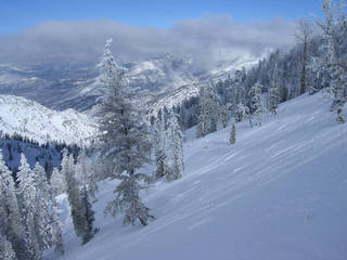 Powder Mountain's Powder Chamber.