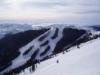 Sun Valley's Seattle Ridge, as viewed from the Lookout lift. (photo: FTO/Sharon Heller)