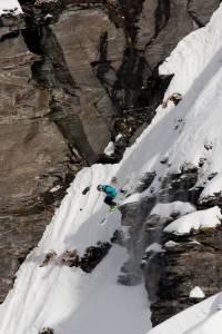 The New Zealand Freeski Open big mountain competition. (file photo: Camilla Stoddard; Skier: Alex Lynden)