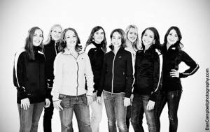 The Visa Women’s Ski Jumping Team (photo: Dan Campbell Photography)