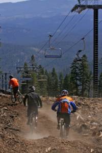 Mountain biking at Northstar (photo: Northstar-at-Tahoe Resort)