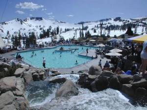 Squaw Valley's High Camp Pool and Hot Tub (photo: Eric Brandt)