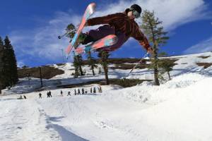 Summer skiing at Boreal (photo: Danny Kern Photography/Boreal)