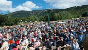 Saddleback's annual Bluegrass Festival (photo: Saddleback Maine)