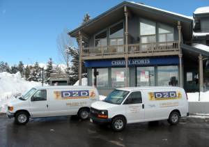 Ski rental delivery vans (photo: Christy Sports)