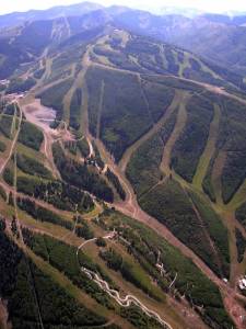 The Park City Point 2 Point mountain bike race will travel through three Utah ski resorts -- Canyons Resort, Deer Valley and Park City Mountain Resort, pictured here -- over Labor Day weekend. (photo: FTO/Marc Guido)