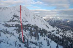 Fernie's new Polar Peak liftline (photo: RCR)