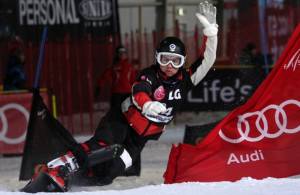 Russia's Ekaterina competes indoors at SnowWorld in The Netherlands. (photo: © FIS/Oliver Kraus)