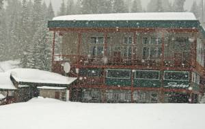 Brundage Mountain's base lodge is being renovated for the Idaho ski resort's 50th anniversary ski season this winter. (photo: Brundage Mountain Resort)