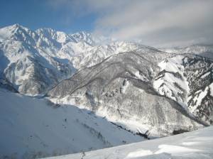 The Japan Alps from Happo One (photo: FTO/Tony Crocker)