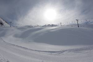 Arapahoe Basin's upper mountain appears ready to go today. (photo: Arapahoe Basin)