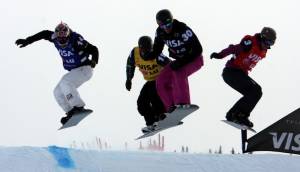 The USANA Snowboardcross Cup, a World Cup stop, returns to Telluride, Colo. this week. (photo: FIS/Oliver Kraus)