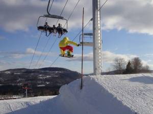 Sunday River's annual College Week features fun on and off the snow. (photo: Sunday River)