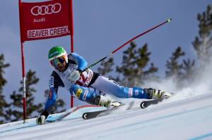 Bode Miller wins his 33rd World Cup and third on the Birds of Prey downhill in Audi FIS World Cup in Beaver Creek, Colo. on Friday. (photo: Eric Schramm)