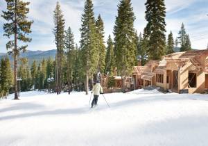 The Home Run townhomes under construction at Northstar. (photo: East West Partners)