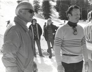 Snowbird founders Ted Johnson and Dick Bass. (photo: Snowbird Ski & Summer Resort)