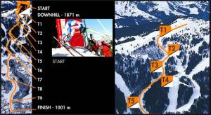 The Verte des Houches course in Chamonix. (image: Chamonix World Cup)