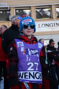 Gage Ferguson in Wengen (photo: Malcolm Carmichael/Alpine Canada)