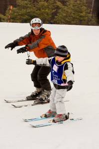 There's no better time to learn to ski and snowboard than this month. (photo: Liberty Mountain/LSSM)