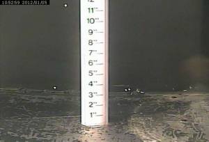 Bogus Basin's snow stake today tells the whole story. (photo: BBMRA)