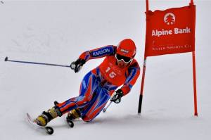 Telemark World Cup ski racer Cory Snyder, of Franconia, N.H. (photo: USTSA)