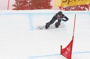 Faye Gulini at the 2012 Sprint U.S. Snowboarding Grand Prix at Canyons Resort in Utah. (photo: Jen Desmond/USSA)