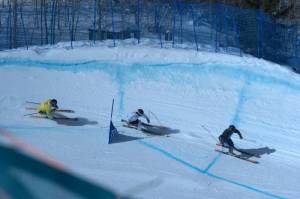 The Men's Skier X Final during Winter X Games Aspen 2012. (photo: Joe Faraoni / ESPN Images)