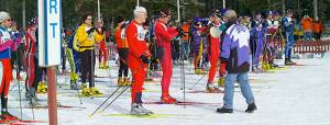 The starting line of the Lake Placid Loppet. (file photo: ORDA)