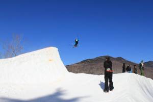 The first edition of Loon Mountain's 2 Plank 2 the Bank competition was held at the New Hampshire ski resort in 2011. (photo: Loon Mountain)