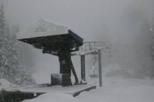 Mount Seymour's Mystery Peak double chair (photo: Mount Seymour)