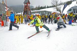 Participants Start the 24 Hours of Schweitzer on Friday (photo: Schweitzer Mountain Resort)