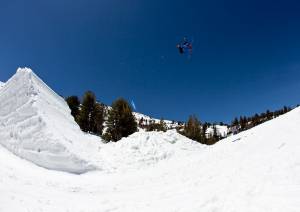 Torin Yater-Wallace hitting Mammoth's Unbound Terrain Park last winter. (photo: Mammoth Mountain/Peter Morning)