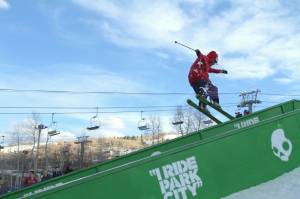 One of Park City's terrain parks will be rebranded as "Neff Land" next winter. (file photo: Park City Mountain Resort)