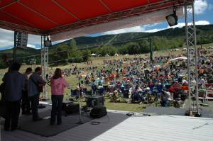 The Saddleback Mountain Bluegrass Festival (file photo: Saddleback Maine)