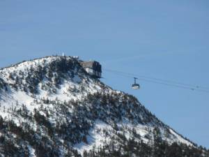 A new restaurant will open this winter inside the Sky Haus atop Jay Peak's Aerial Tram. (photo: Jay Peak Resort)