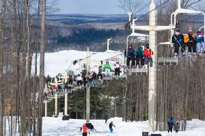 No one will be riding Norway Mountain's triple chairlift this winter. (photo: Norway Mountain)