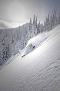 Schweitzer has had many deep days thus far this season, including this one on Dec. 23. (photo: Schweitzer Mountain Resort)