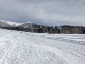 The view on Sunday from Arizona Snowbowl's Aspen lift (photo: Arizona Snowbowl)