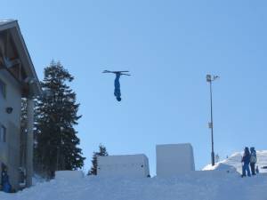 The U.S. Ski Team aerials squad trains at Utah Olympic Park (file photo: FTO/Marc Guido)