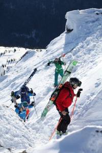 Extremely Canadian heads into the Whistler backcountry (photo: Extremely Canadian)