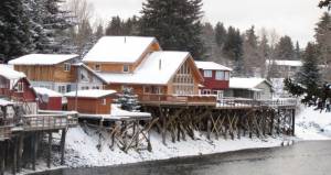 Kenai Heli Ski bases its trip out of the Aero Tech Lodge in Seldovia, Alaska. (photo: Kenai Heli Ski)