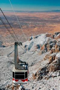 The Sandi Peak Aerial Tramway (file photo: Sandia Peak Ski & Tramway)