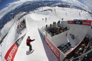 Halfpipe at the 2013 Burton European Open in Laax, Switzerland. (file photo: Laemmerhirt/TTR)