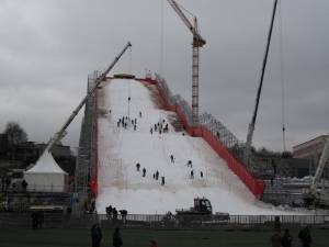 The giant ramp in Moscow, Russia (file photo: FIS)