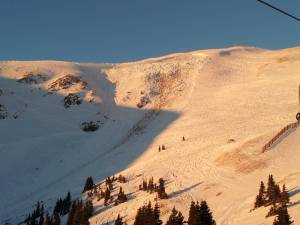 Saturday's avalanche at Arapahoe Basin ski area in Colorado (photo: CAIC)