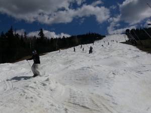 Killington's Superstar trail last Saturday, May 18. (photo: Killington Resort)