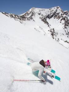 Snowbird's Little Cloud bowl today. (photo: Matt Crawley)