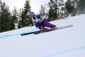 U.S. Ski Team women train on the 2015 Alpine World Championships "Raptor" speed track at Beaver Creek, Colo. in April. (photo: Vail Beaver Creek 2015)