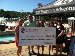 Camelback donates over $16,000 to Sherman Theater (photo: Camelback Mountain Resort)